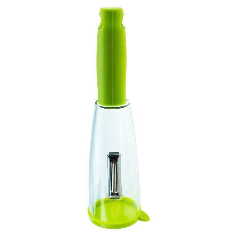 Peeling Knife Kitchen Special Self-Contained Storage Box Lazy Peer Multi-Function Home Storage Peeling Artifact